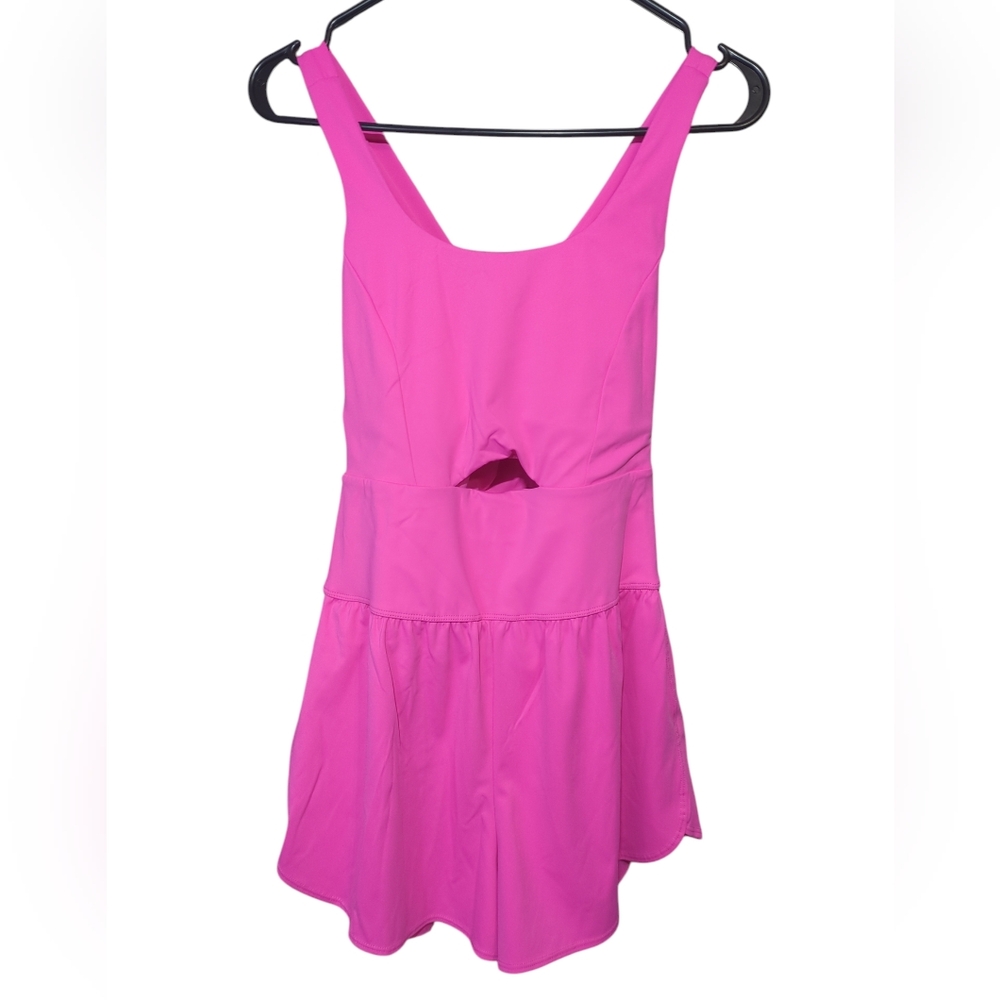 Sportswear Vibrant Pink Sleeveless Romper Size Xs